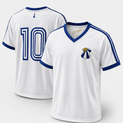 Camisa Associação Atlética Vila Isabel Branca RETRÔ